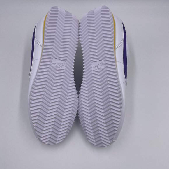 Nike Cortez White / Purple Women's Shoes - Picture 6 of 8
